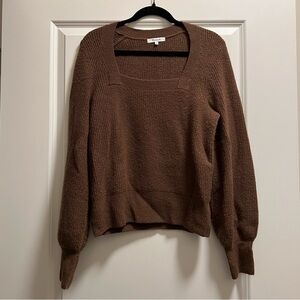 Madewell Square Neck Sweater